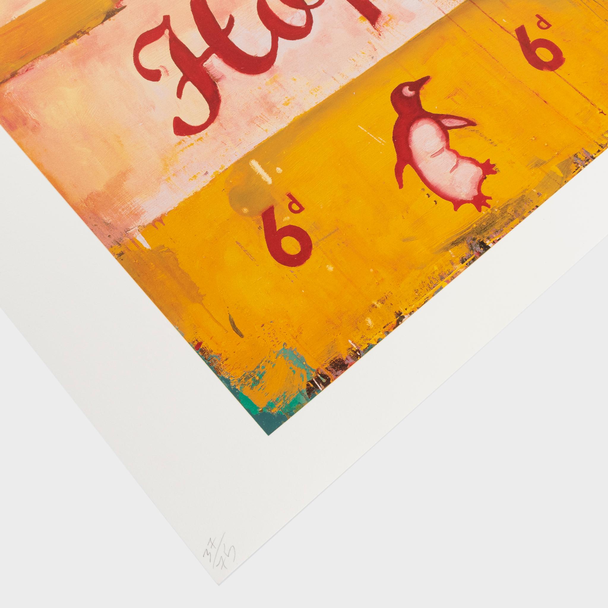 Voller Hoffnung (Zeitgenössisch), Print, von Harland Miller