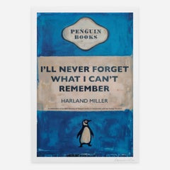 I'll Never Forget What I Can't Remember Poster by Harland Miller