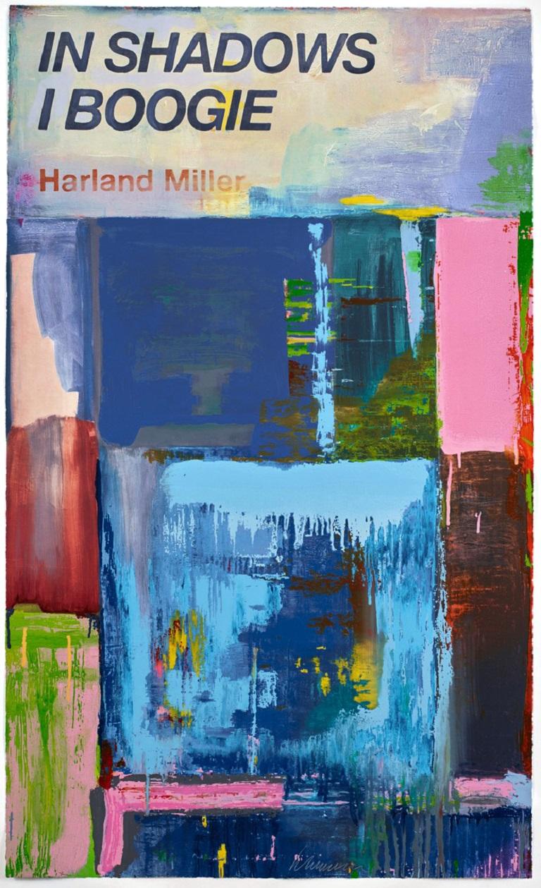 Harland Miller Abstract Print - In Shadows I Boogie