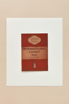 International Lonely Guy -- Print, Lithograph, Animal, Text Art by Miller