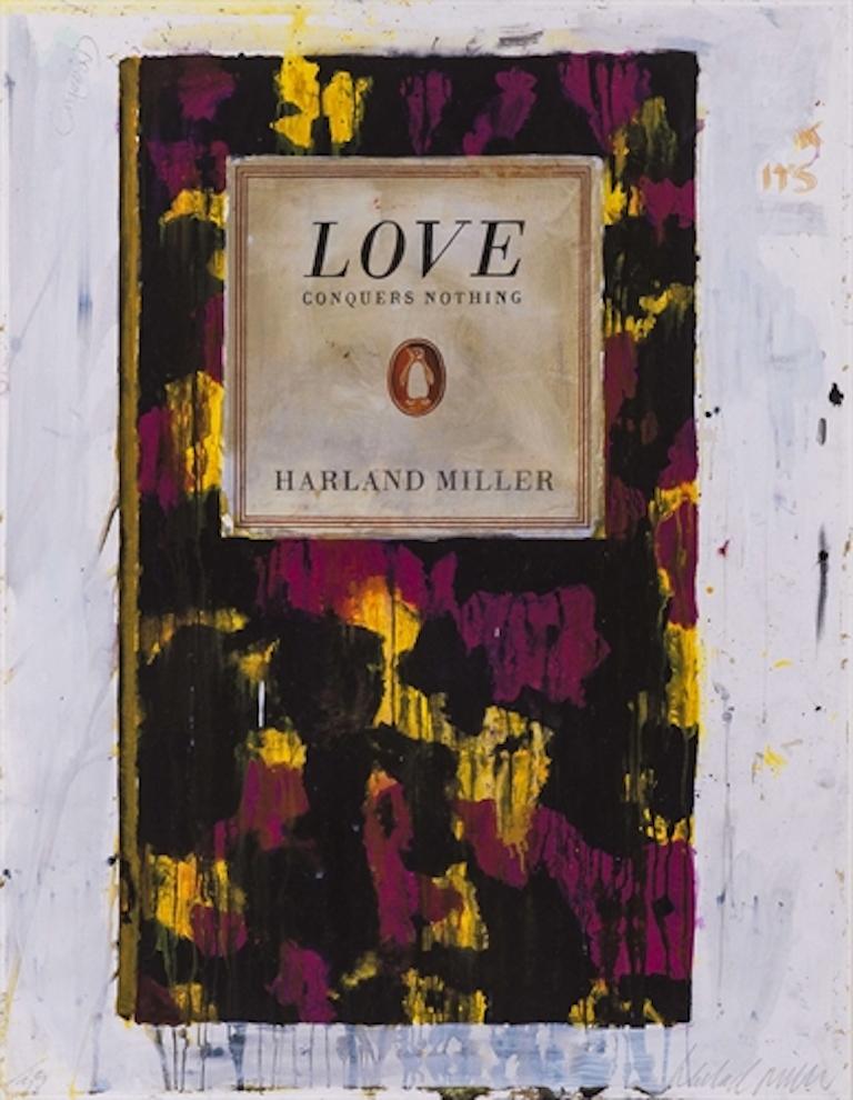 Harland Miller Print - Love Conquers Nothing