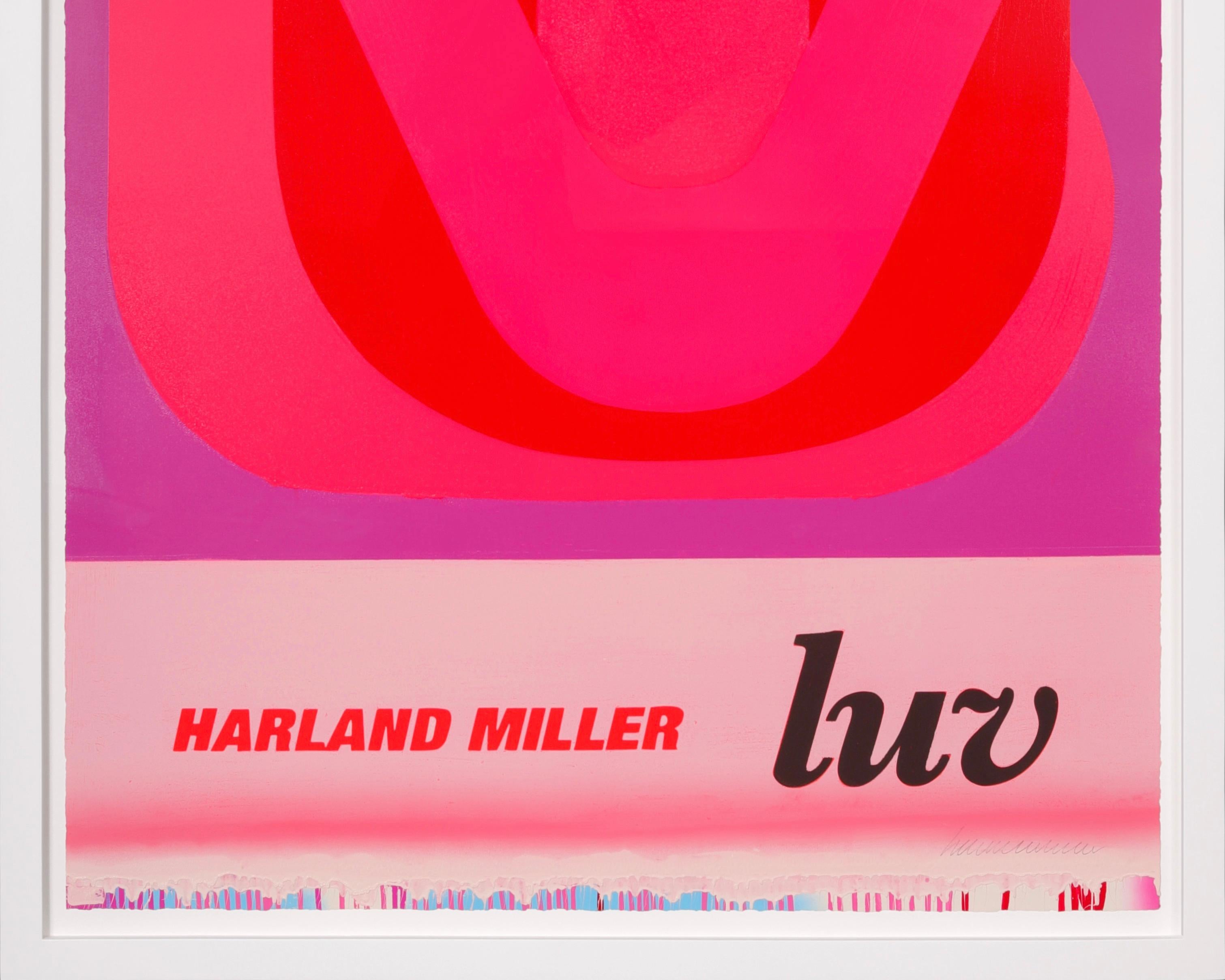 'LUV', 2023, Contemporary Abstract Print For Sale 4