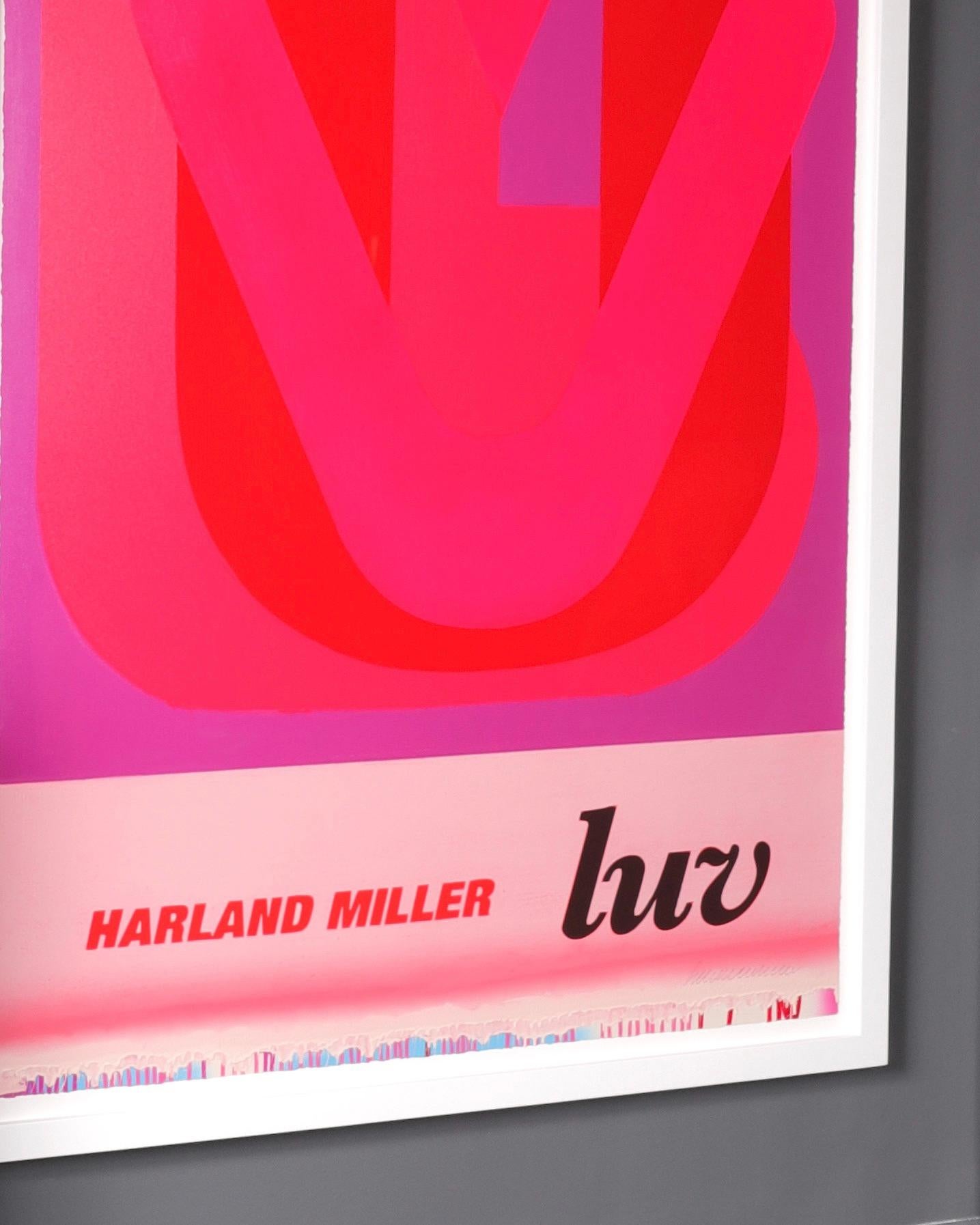 'LUV', 2023, Contemporary Abstract Print For Sale 6