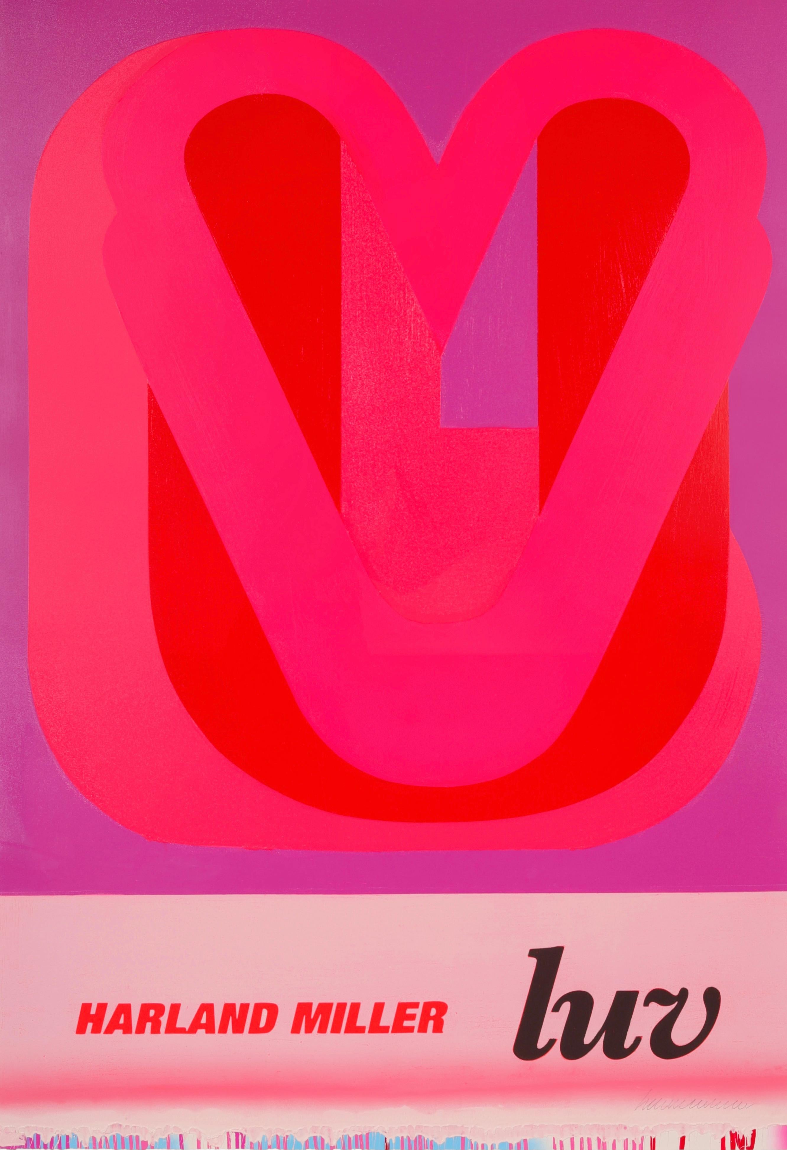 'LUV', 2023, Contemporary Abstract Print For Sale 7