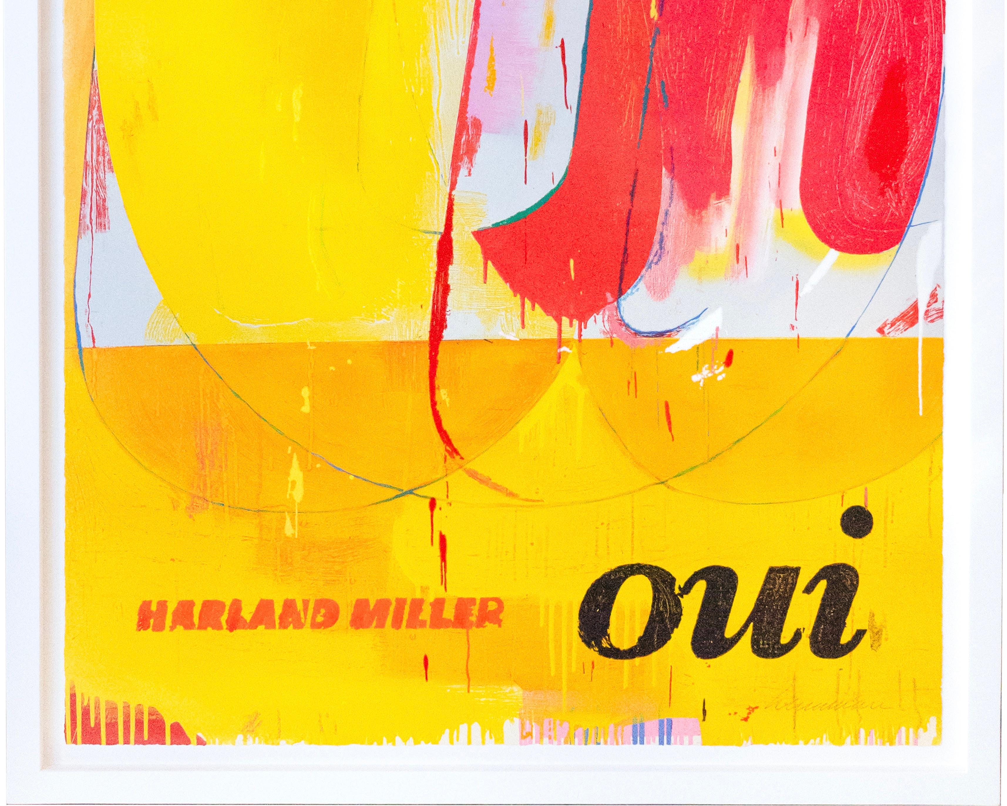 'OUI', 2023, Contemporary Abstract Print For Sale 5