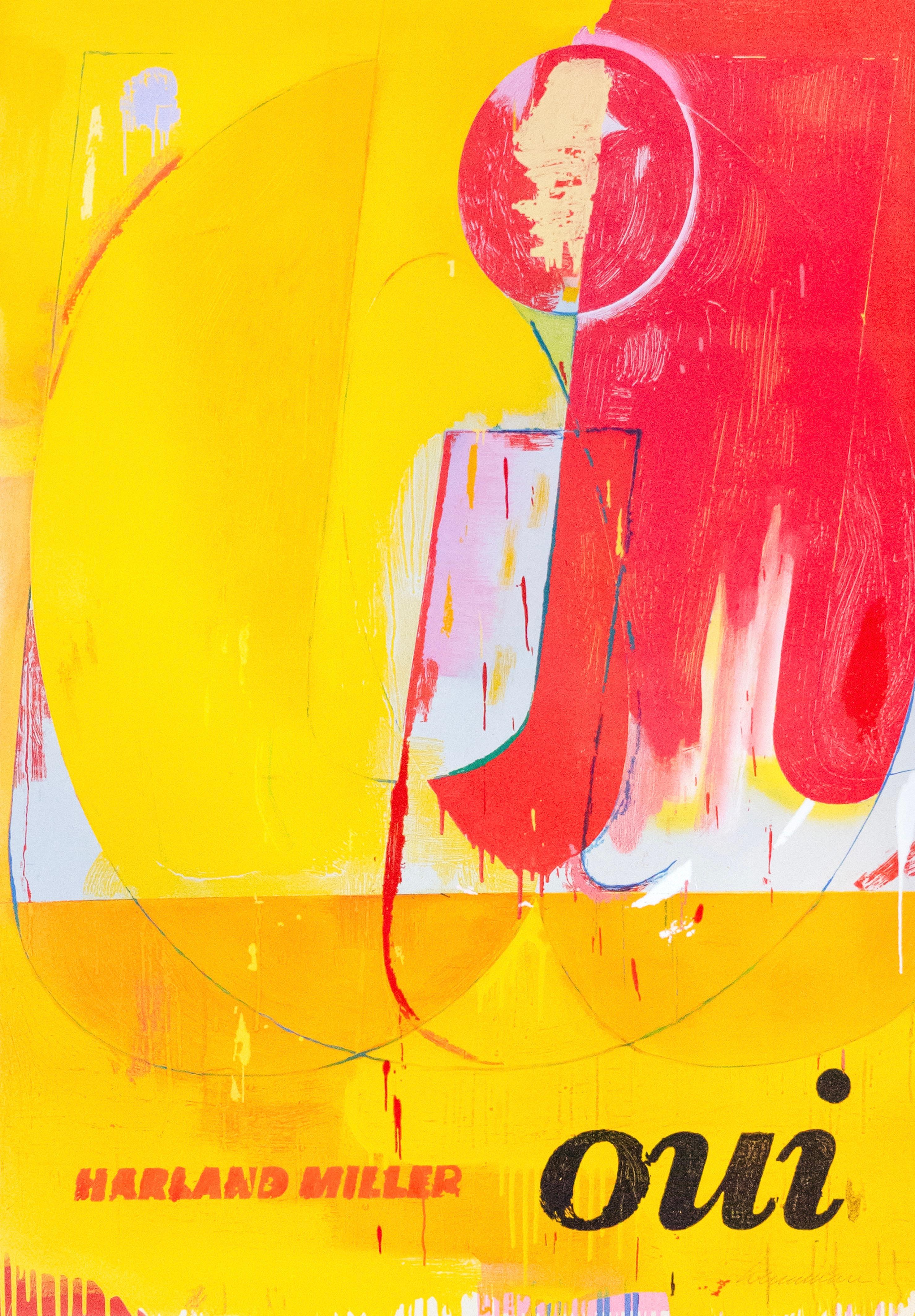 'OUI', 2023, Contemporary Abstract Print For Sale 7