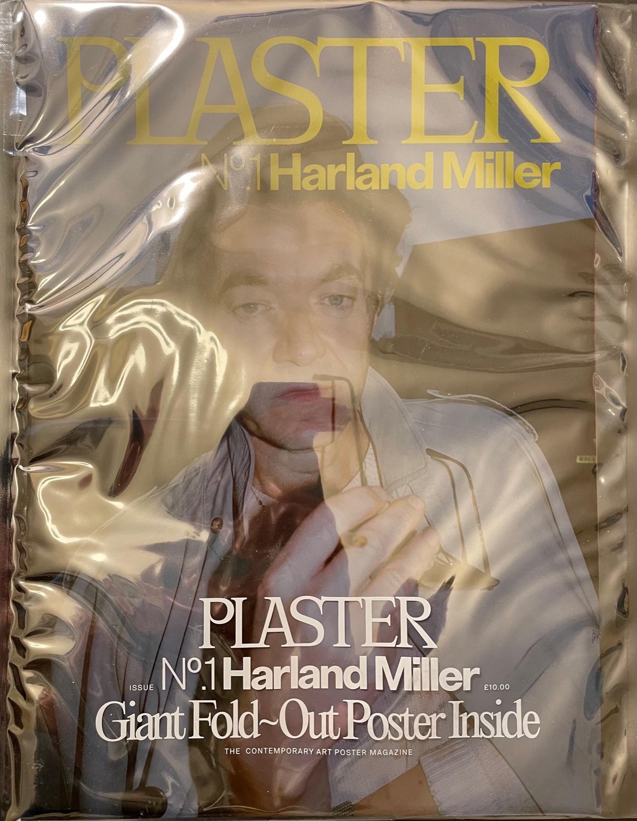 Yeso NO. 1 Revista Firmada a Mano LUV Harland Miller Póster Grande 2020 Bellas Artes 1