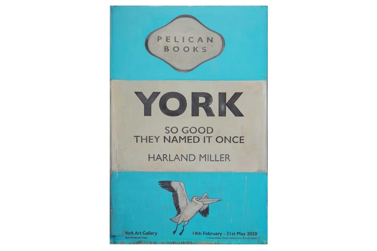 Print Harland Miller - Le York est si bon qu'il a été nommé une fois