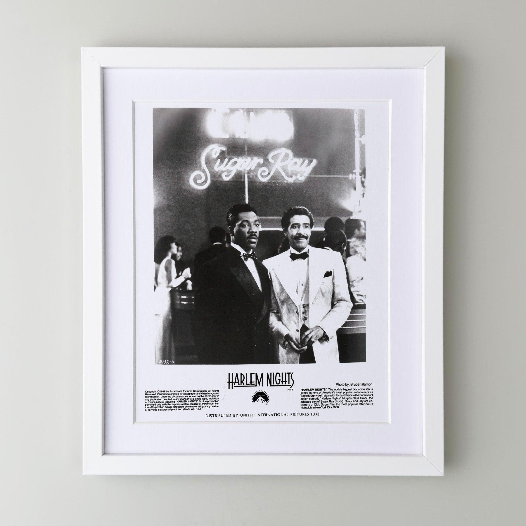 Harlem Nights 1989 Werbung Film Film Presse Standbild Gerahmt (amerikanisch) im Angebot