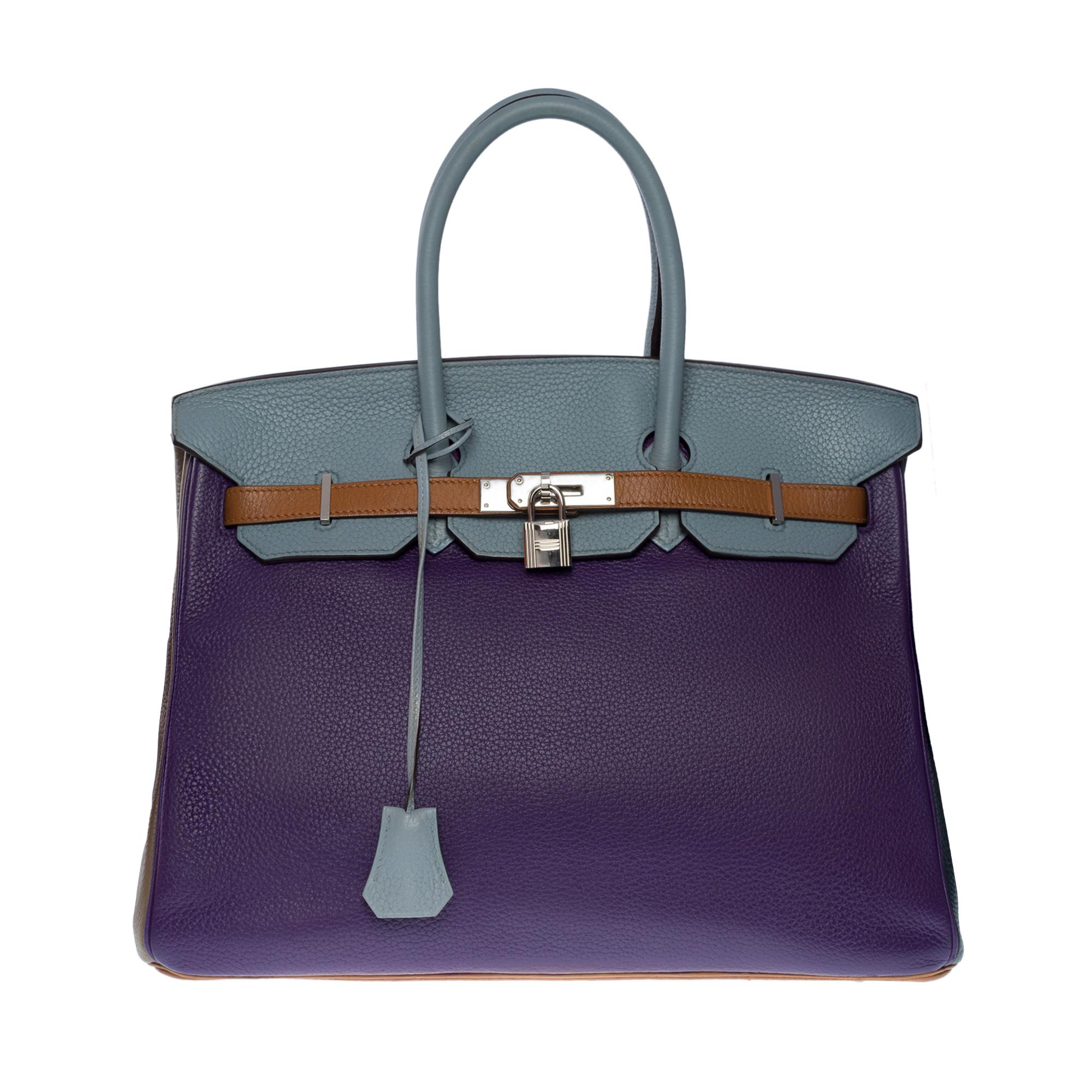 Exceptional Hermes Birkin 35  limited edition 