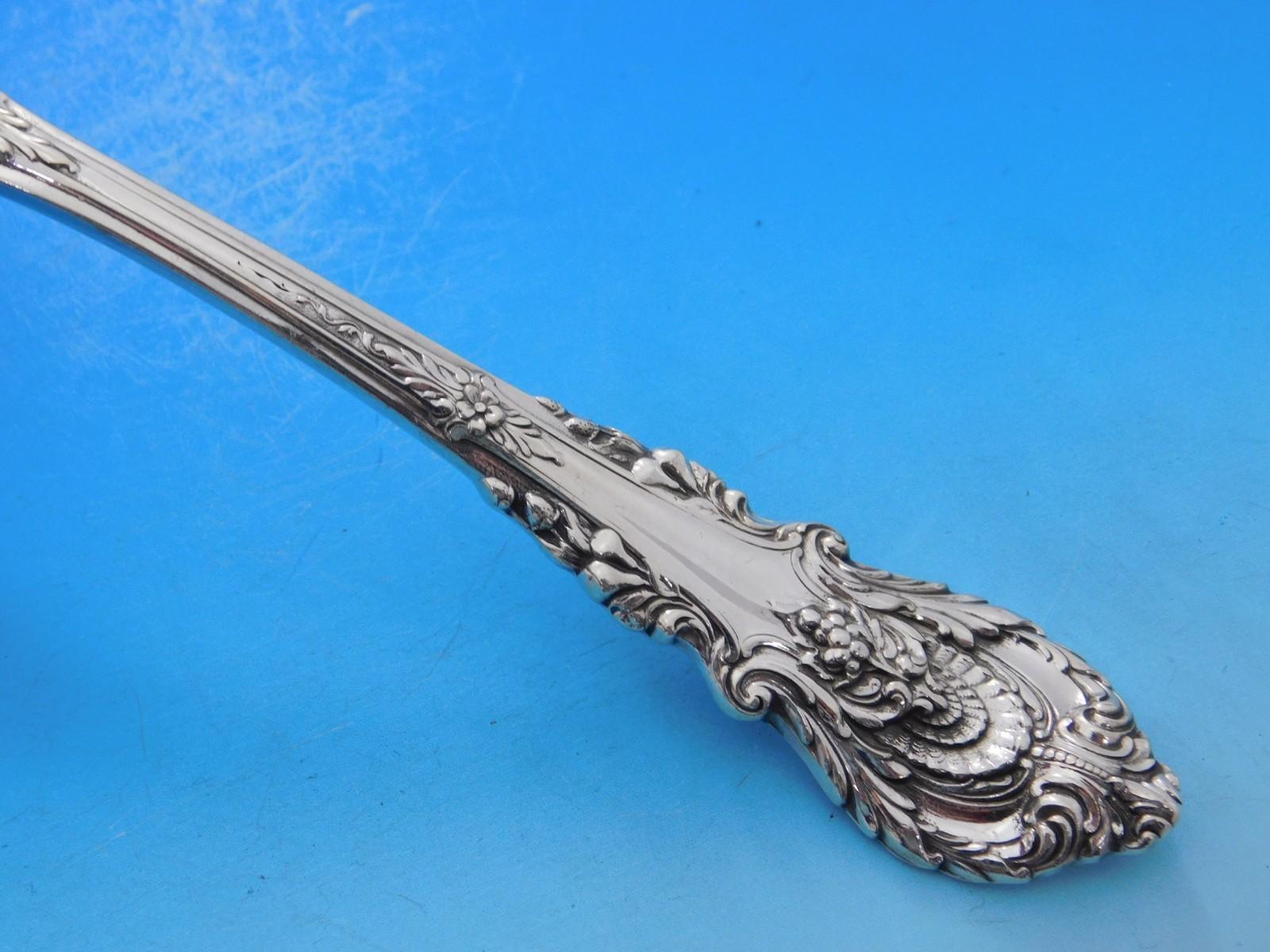 Harlequin Mixed Sterling Silber Besteck Set 12 Service 72 Stück Abendessen im Angebot 7