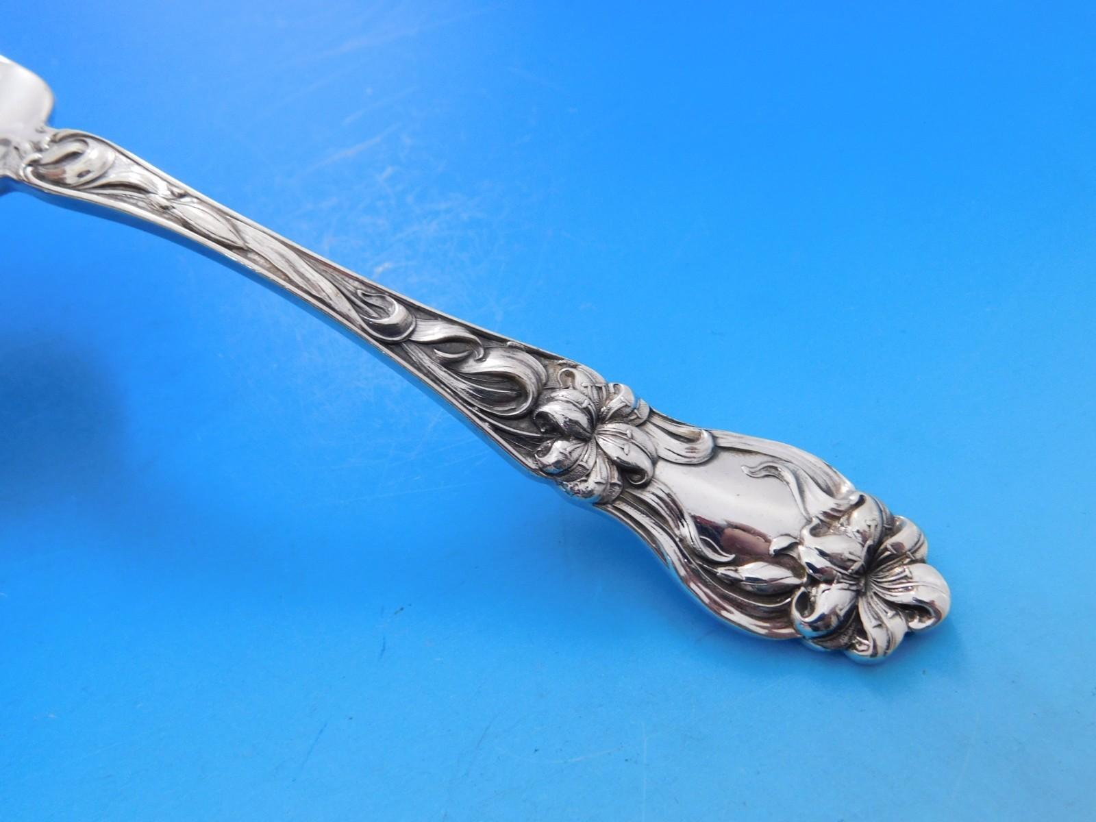Harlequin Mixed Sterling Silber Besteck Set 12 Service 72 Stück Abendessen im Angebot 14