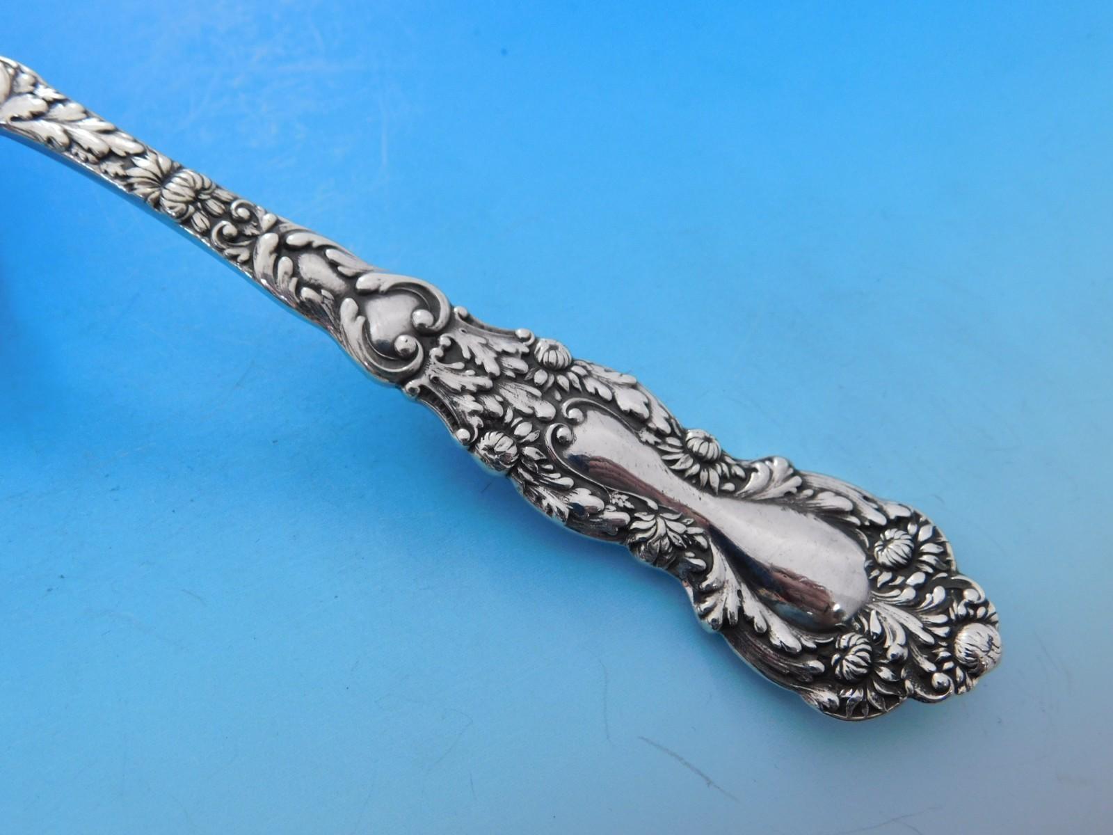 Harlequin Mixed Sterling Silber Besteck Set 12 Service 72 Stück Abendessen im Angebot 2