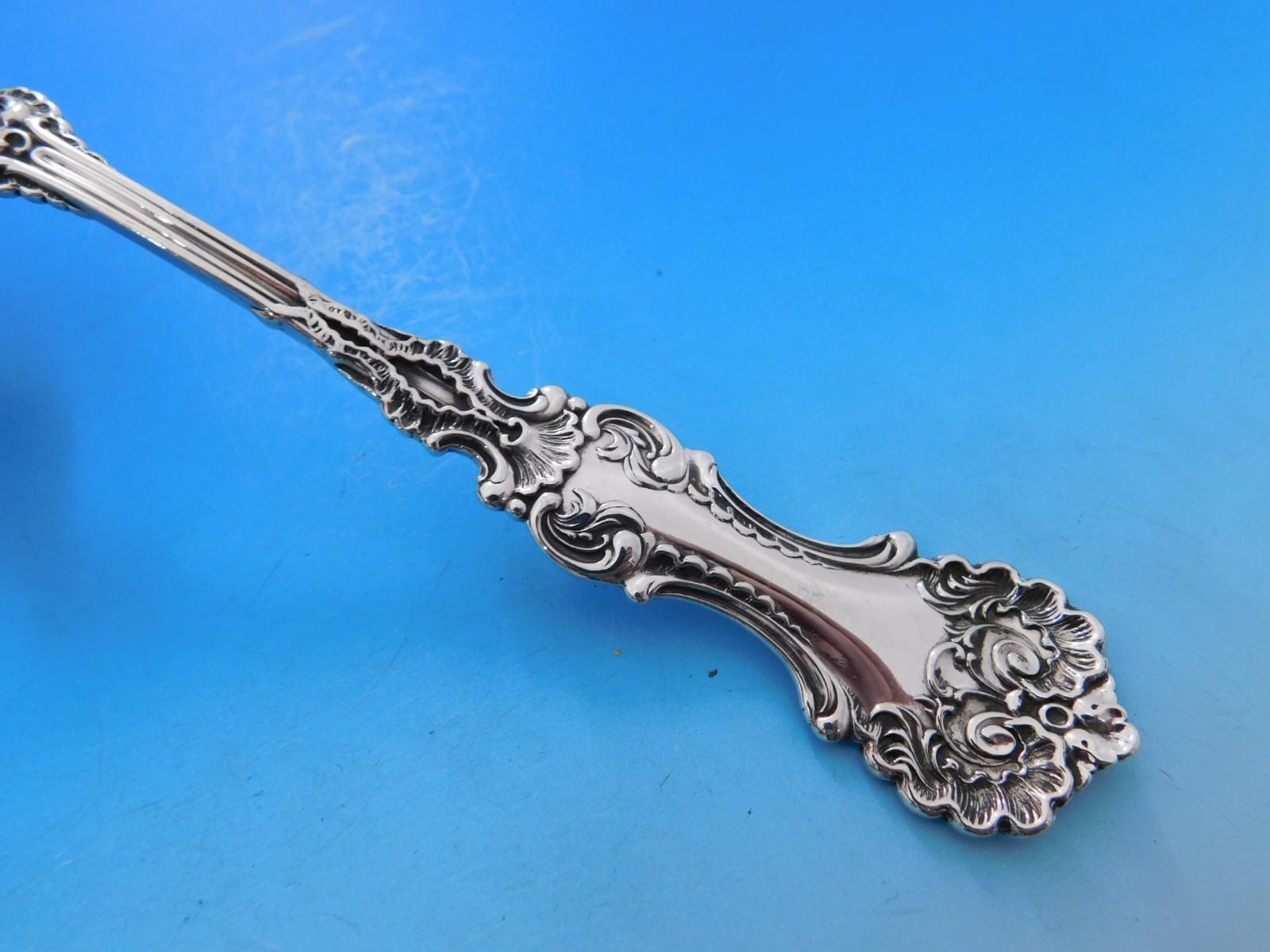 Harlequin Mixed Sterling Silber Besteck Set 12 Service 72 Stück Abendessen im Angebot 4