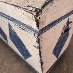 Harlequin Painted Blanket Chest