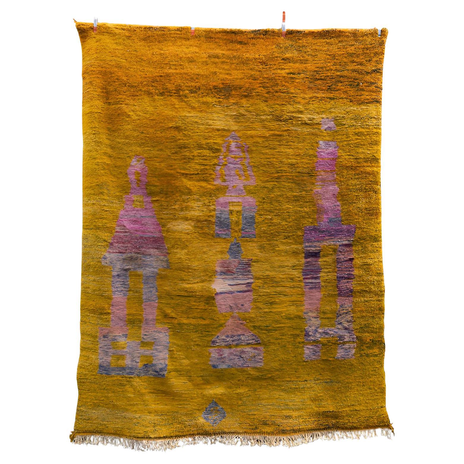 Harlekin-Teppich (Nepalesisch) im Angebot