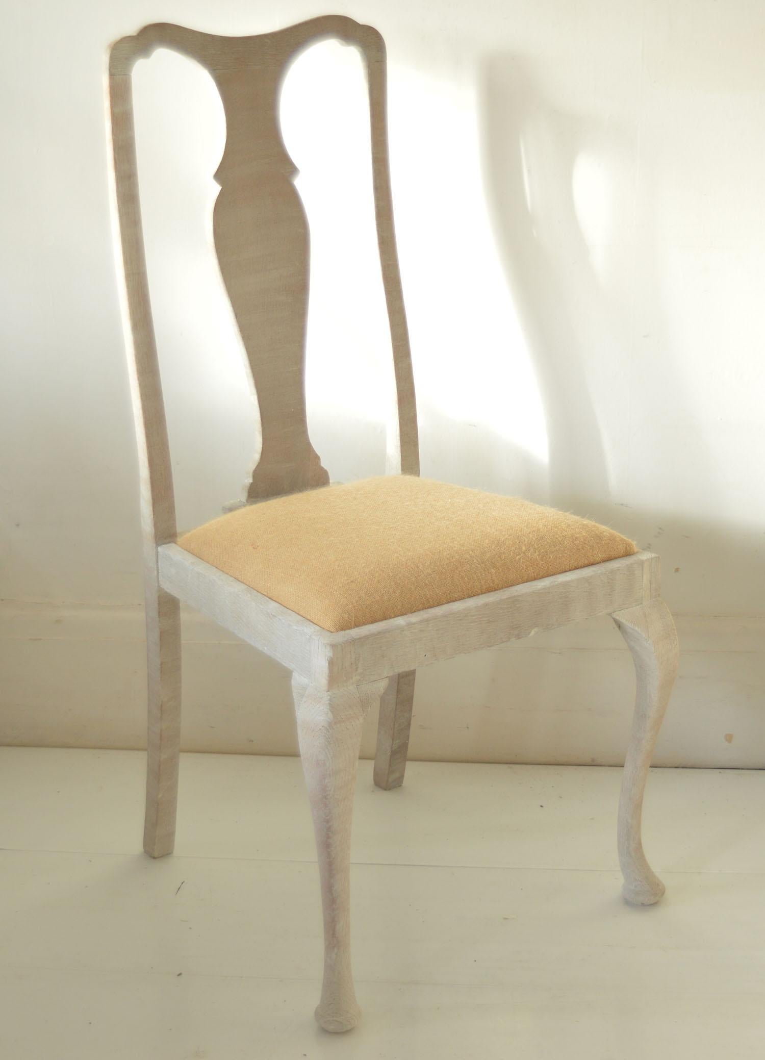 Oak Harlequin Set of 20 Antique Gustavian Style Urn Back Dining Chairs