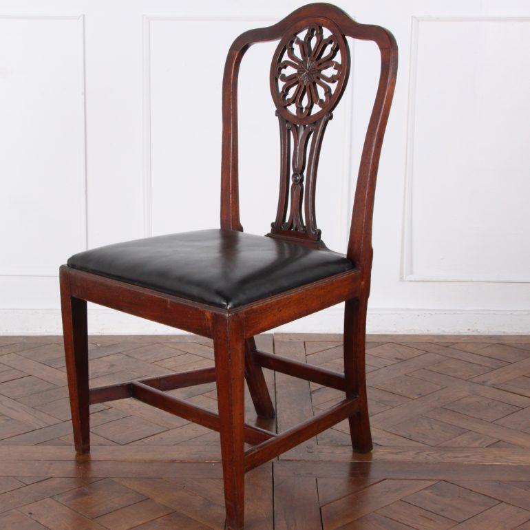 English ‘Harlequin’ Set of Georgian Mahogany Dining Chairs