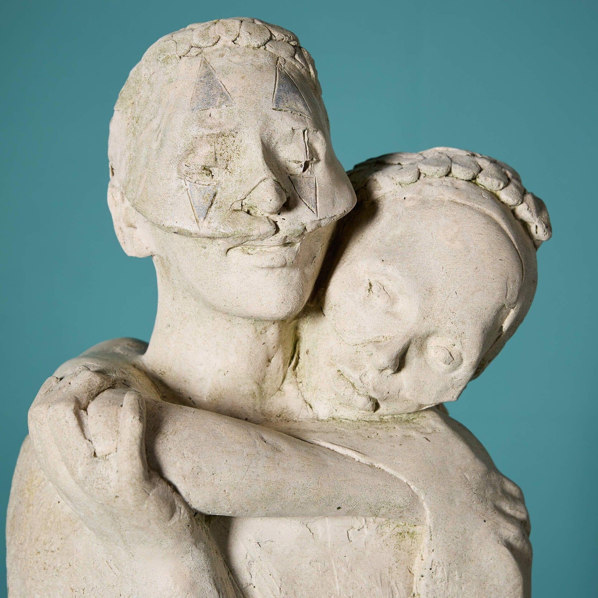 Harlekinade Tanzende Skulptur Maquette von John W. Mills (1933-2023) (20. Jahrhundert) im Angebot