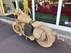 Harley Davidson in Wicker