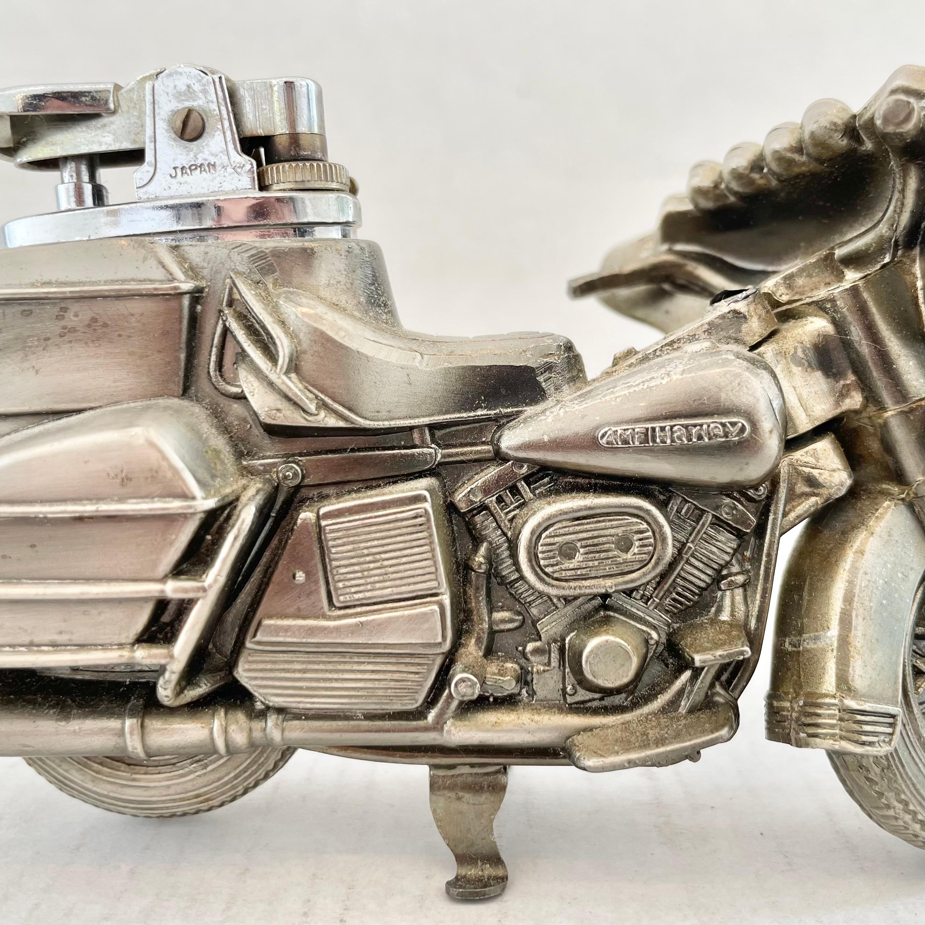 Harley Davidson Motorcycle Lighter, 1980s Japan 1