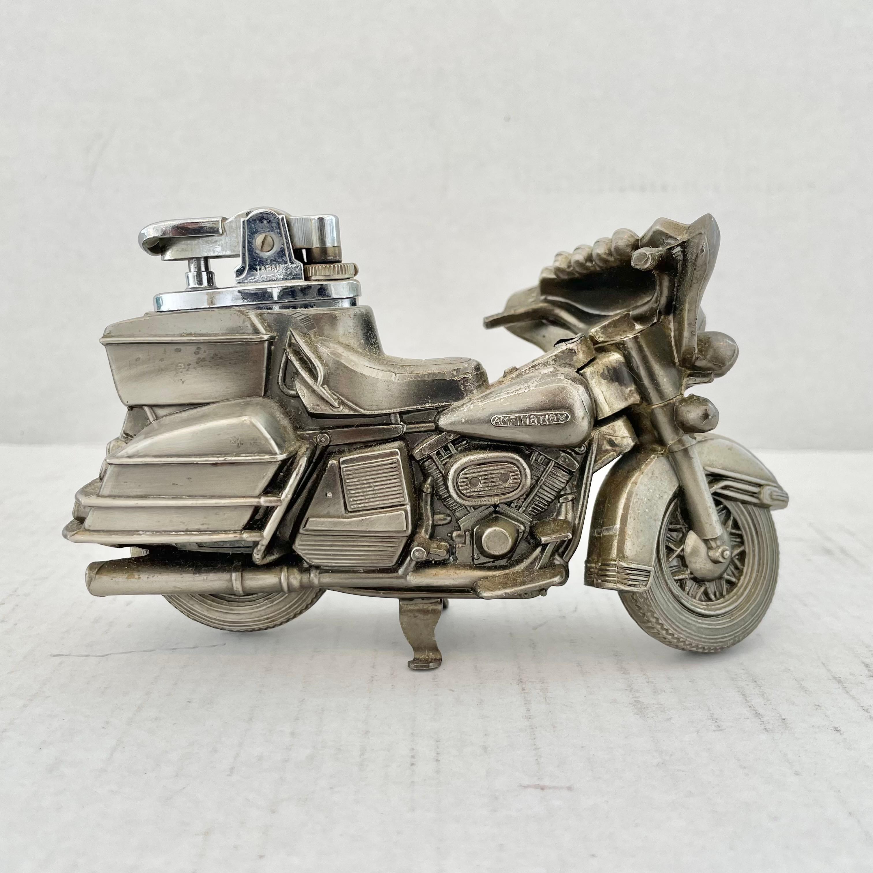 Japanese Harley Davidson Motorcycle Lighter, 1980s Japan