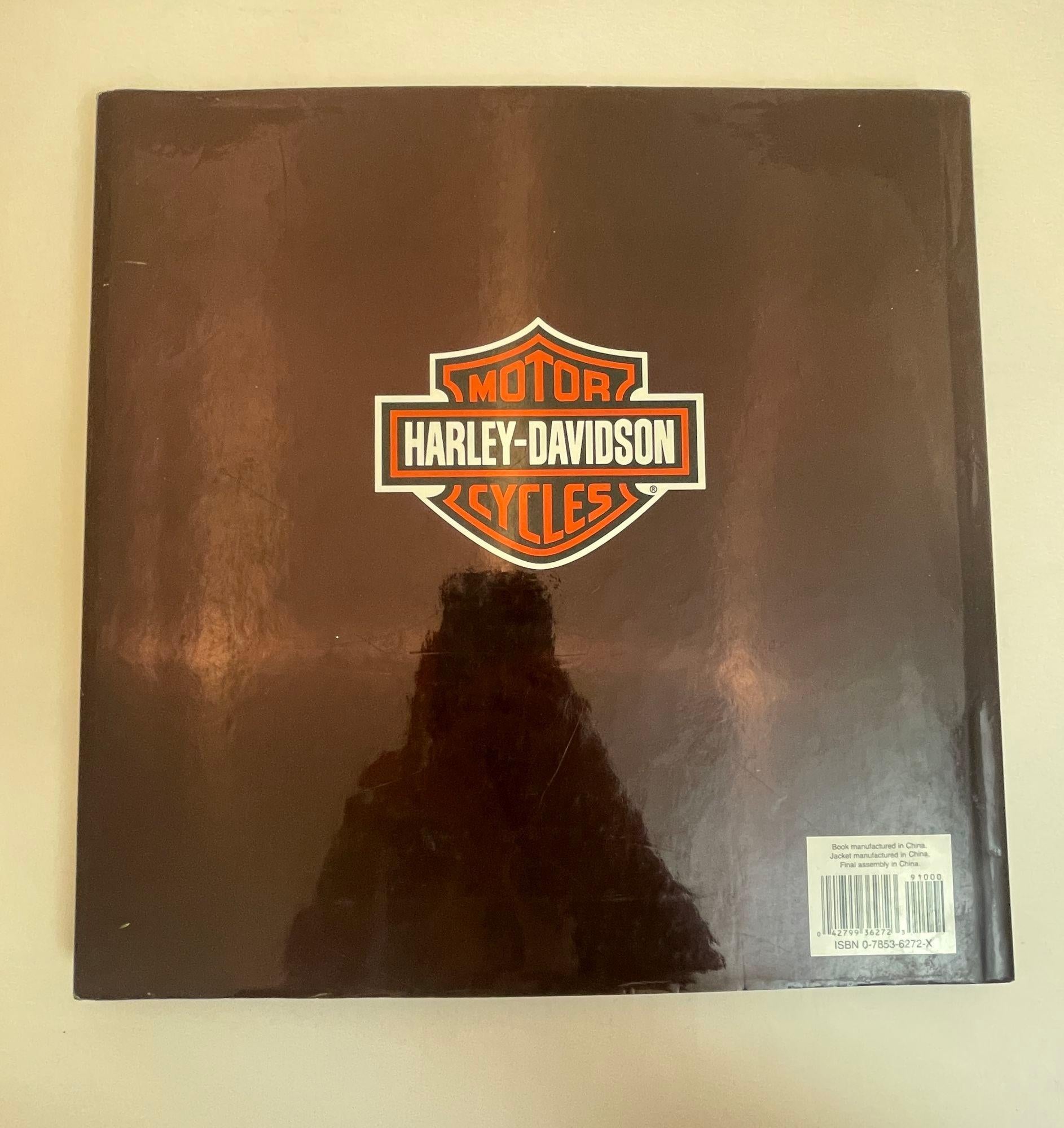 Classique américain Livre à couverture rigide Harley-Davidson en vente