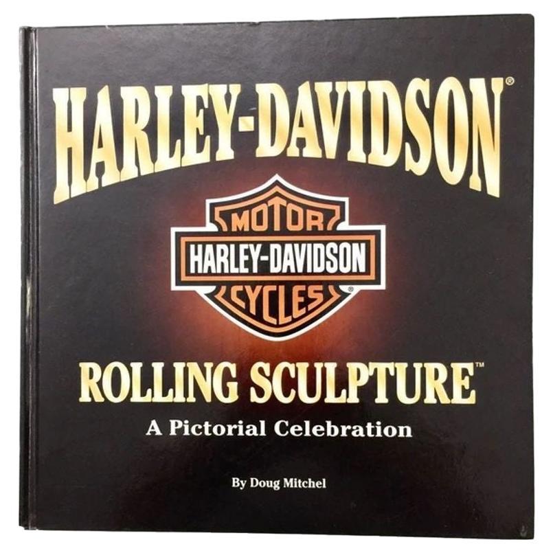 Harley Davidson Rolling Sculpture Hardcover Book For Sale