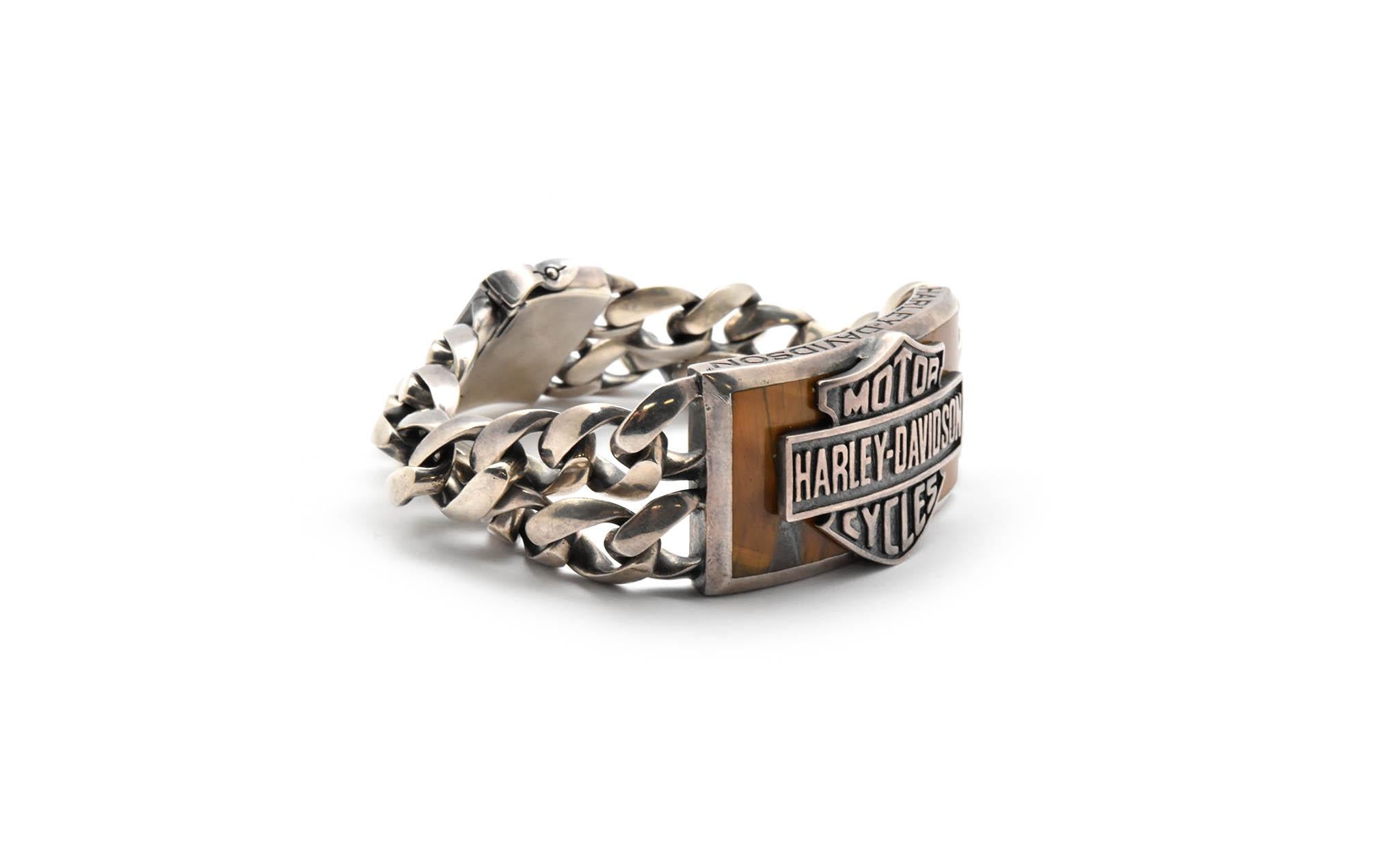 Harley Davidson Thierry Martino Sterling Silver Bracelet at 1stDibs | thierry  martino harley davidson jewelry, thierry martino harley davidson, harley  davidson silver bracelet