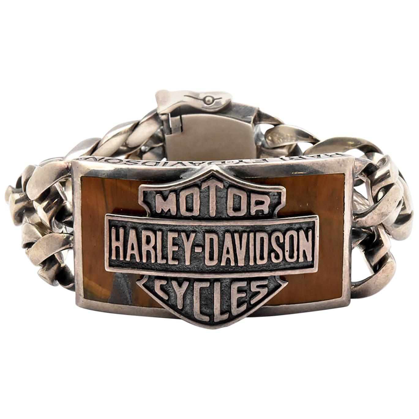 Harley Davidson Thierry Martino Sterling Silber Armband bei 1stDibs