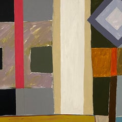 1979 Abstract Painting by Artist Harley Francis