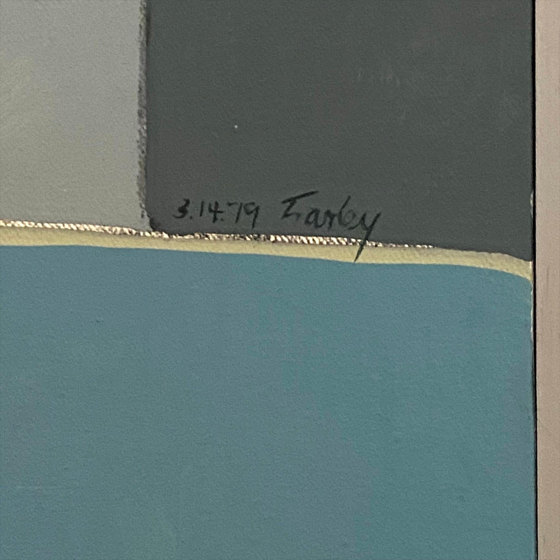 Peinture abstraite de l'artiste Harley Francis de 1979 2