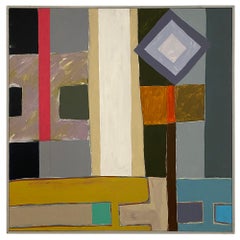 1979 Abstract Painting by Artist Harley Francis