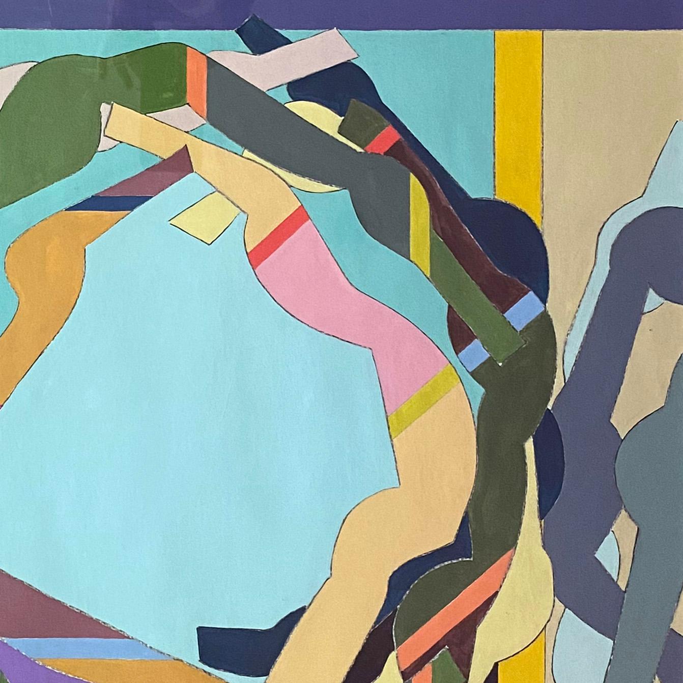 Harley Francis - Mid-20th Century Painting on 8-Ply Rag Paper by Artist ...
