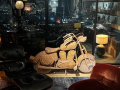 Harley Tom Dixon for Habitat wicker showcases, life-size 1980