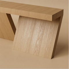 Harlow Oak Console Table by Lusano