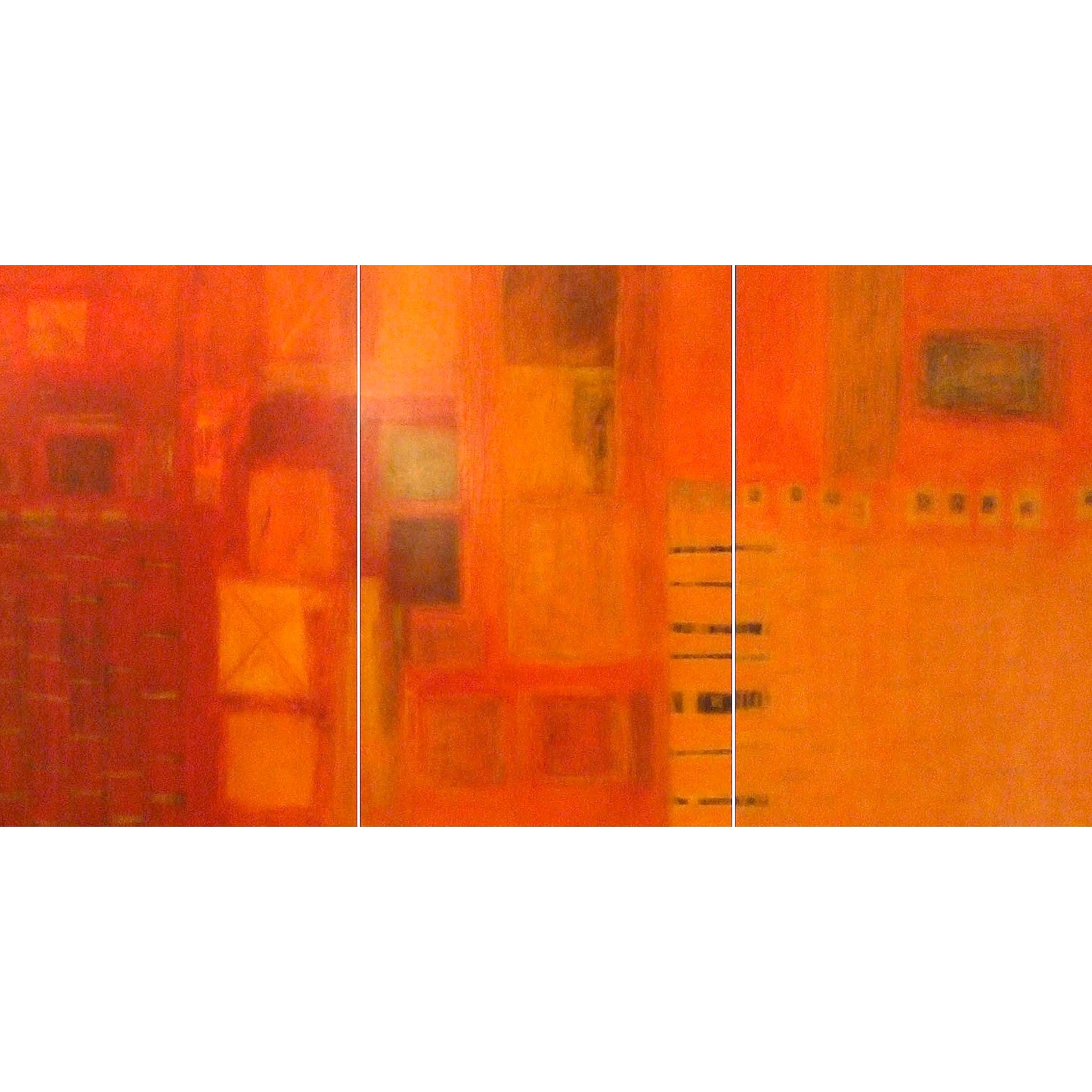 Harmonic. Triptych by Patricia McParlin For Sale