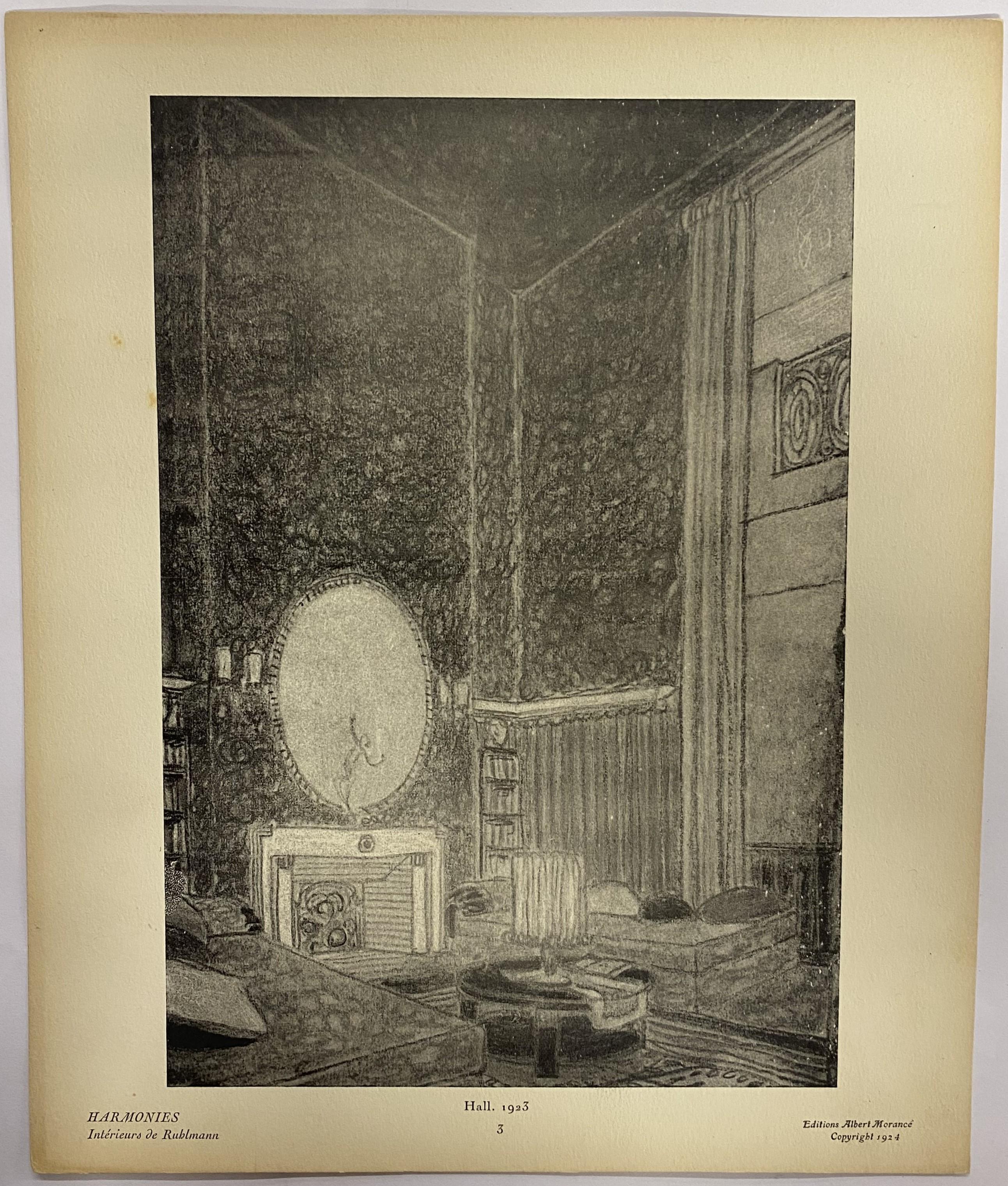 20ième siècle harmonies interieurs de Ruhlmann (livre) en vente