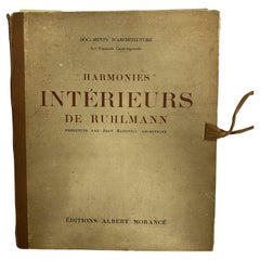 Armonie Interieur di Ruhlmann (Libro)