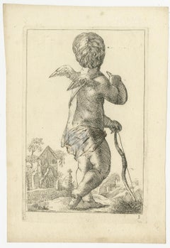 Harmonious Mischief: A Triptych of Baroque Putti, circa 1620