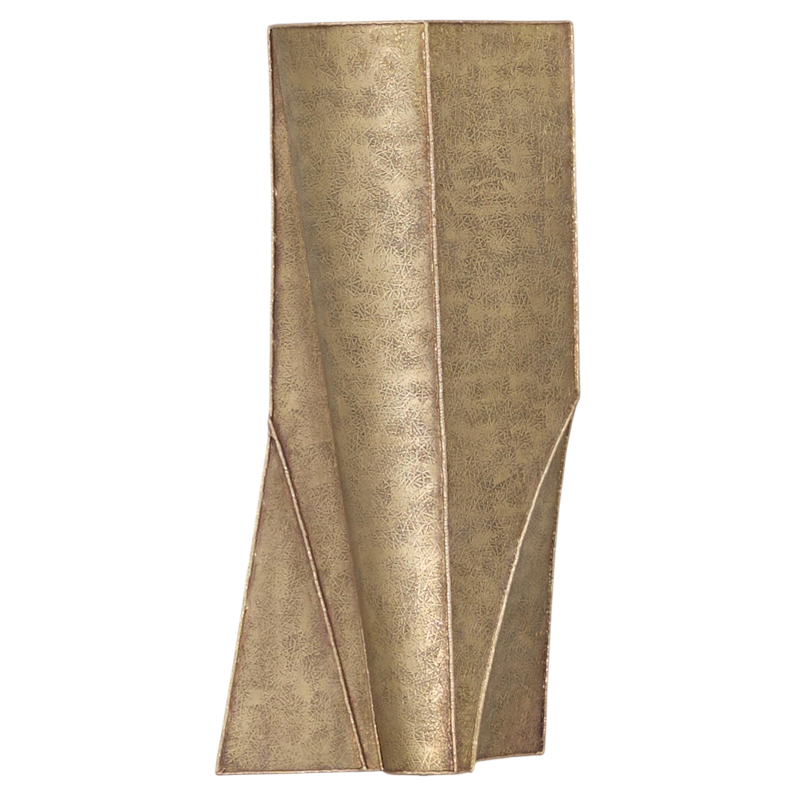 Brass Wall Sconce, Harmony of the Heavens A, Viya by Vikram Goyal For Sale