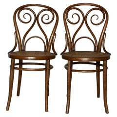 Antique Harnisch and Co chair Wiena 1880s  Set of Two