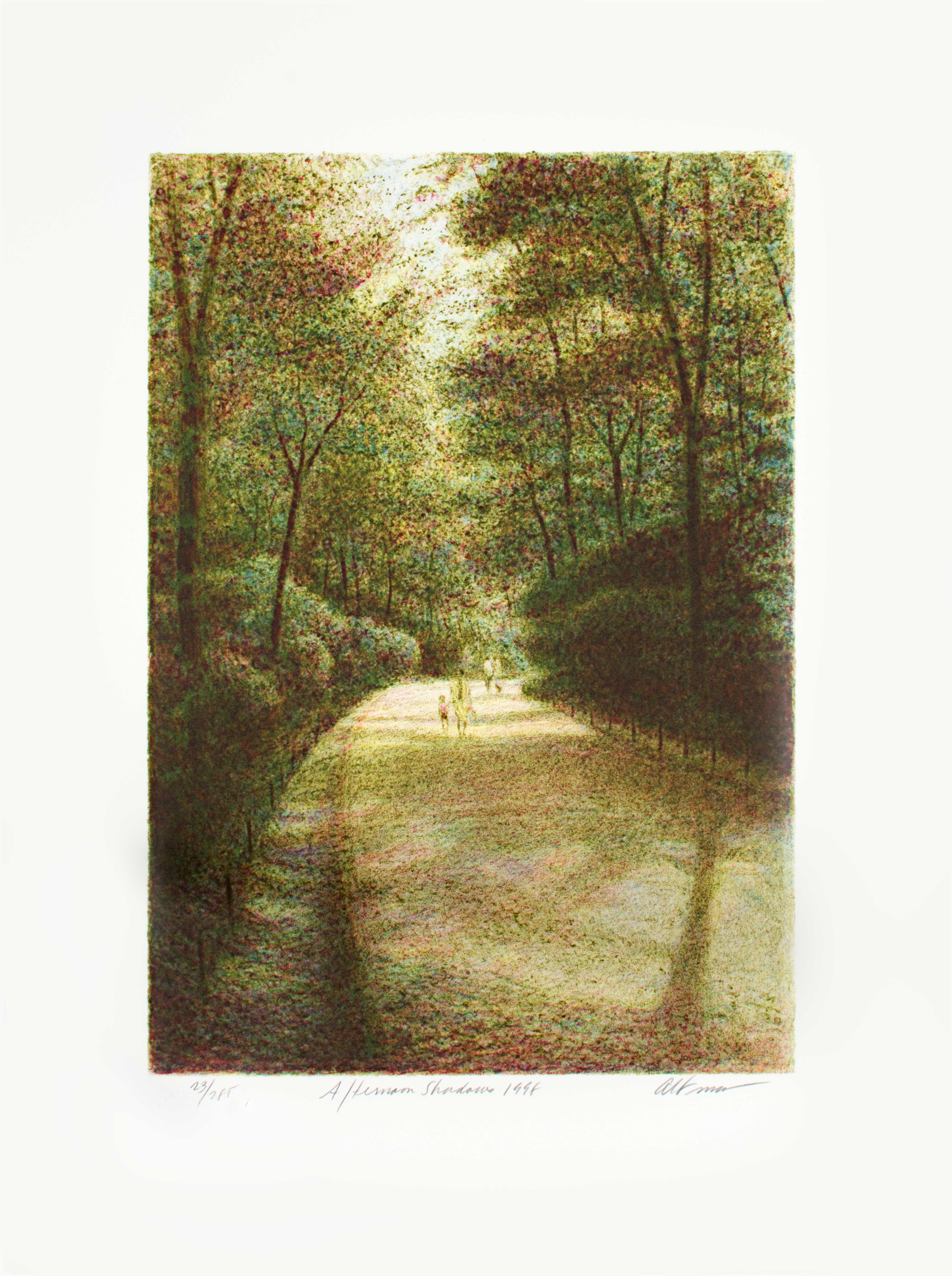 Harold Altman Landscape Print - Afternoon Shadows