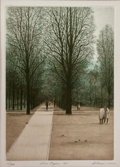 Five Pigeons (Jardin du Luxembourg, Paris)