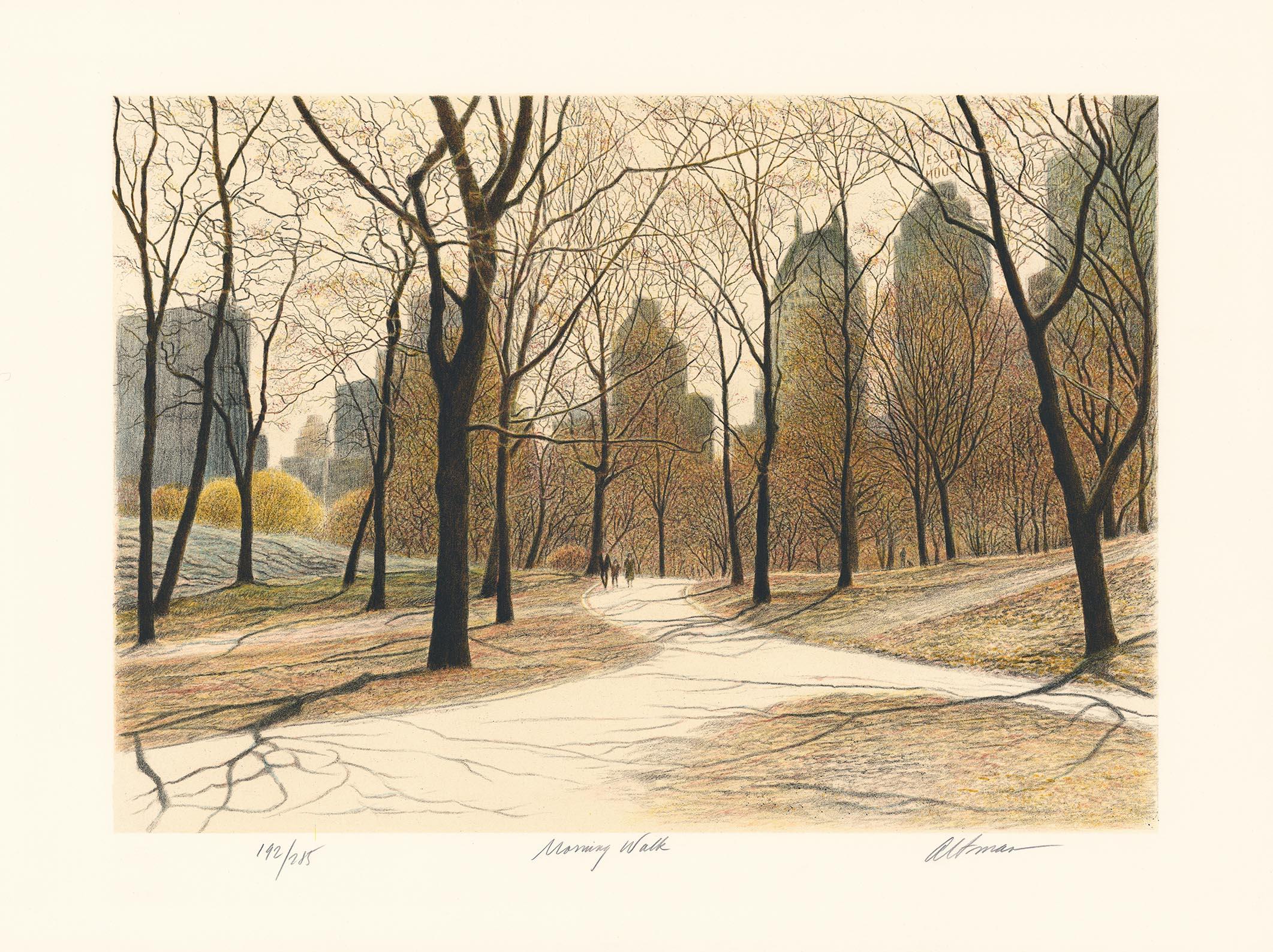 Morning Walk.  [Central Park.]