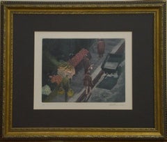 Title Unknown, Harold Altman Limited Edition Sketching. Framed with Signature. 