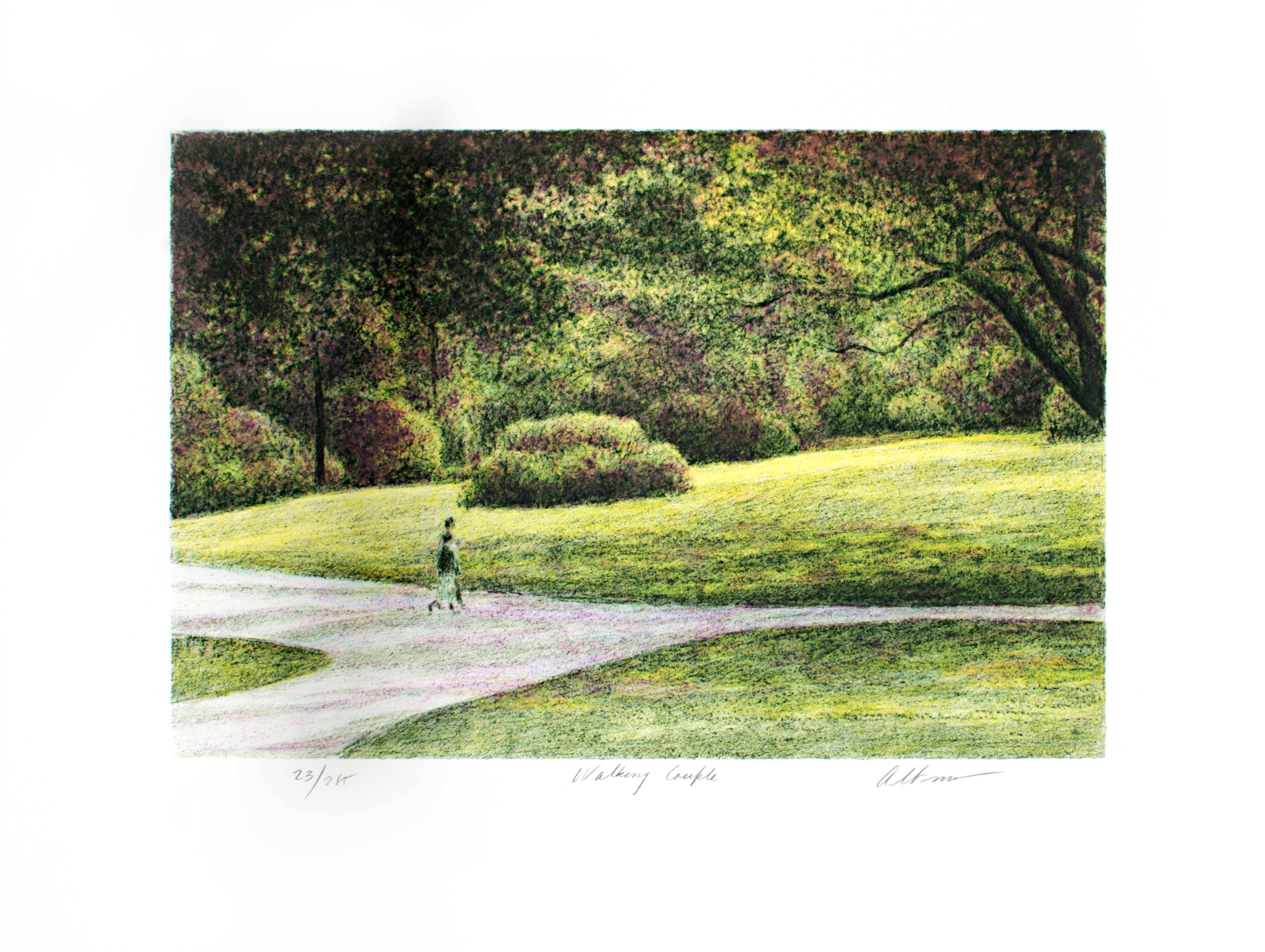 Walking Couple