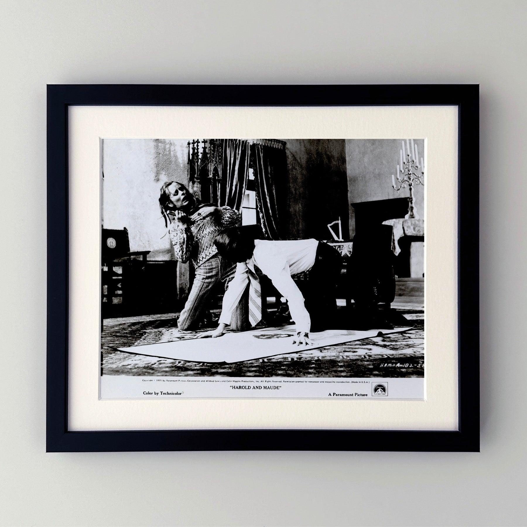 Original 8x10 Zoll Pressestill für Harold and Maude (1971) mit Ruth Gordon, Bud Cort und Vivian Pickles in den Hauptrollen und unter der Regie von Hal Ashby.

Werbefotos (Film/Produktion) wurden erstellt, um die Studios bei der Werbung für ihre