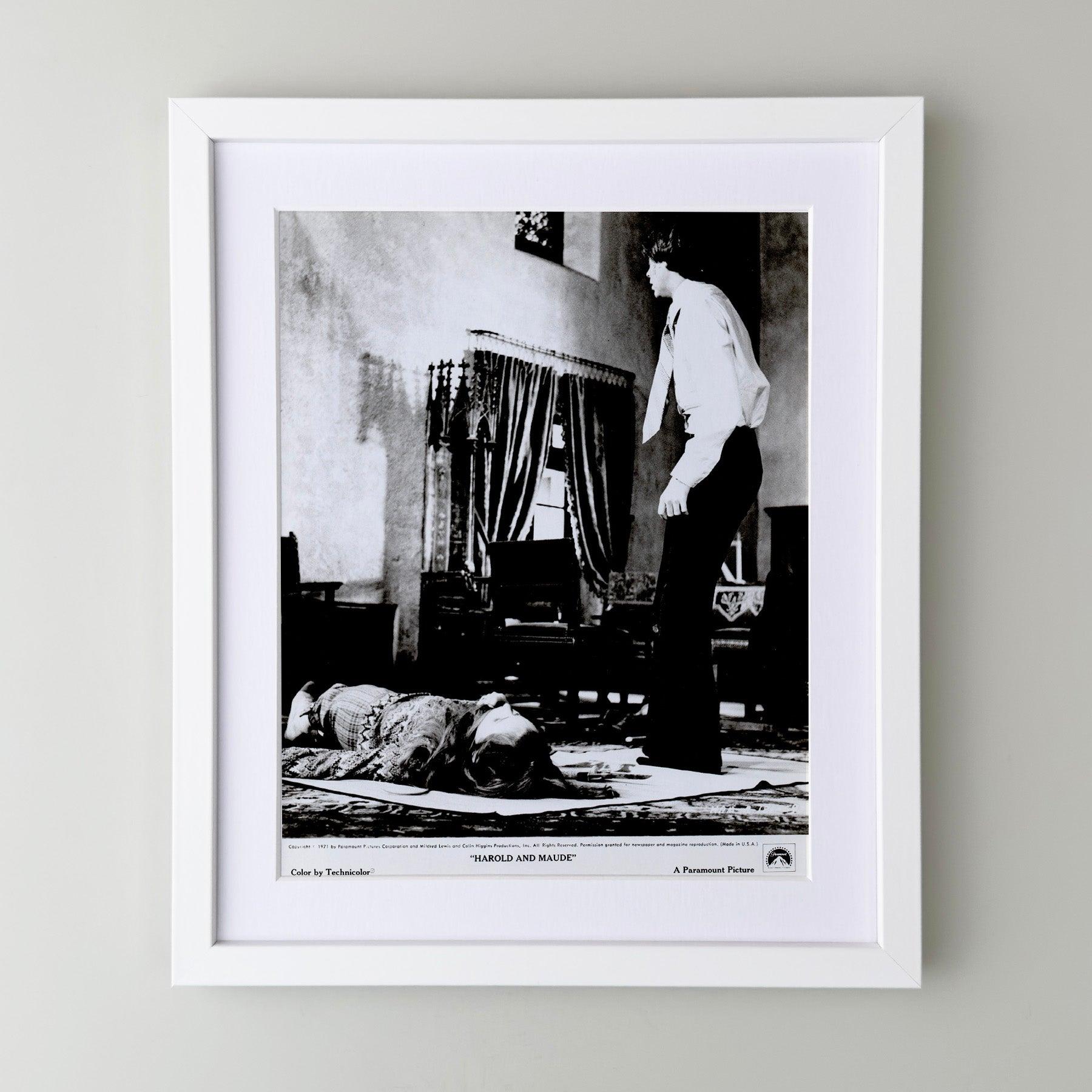 Harold und Maude (1971) Presse-Werbebild - gerahmt (amerikanisch) im Angebot