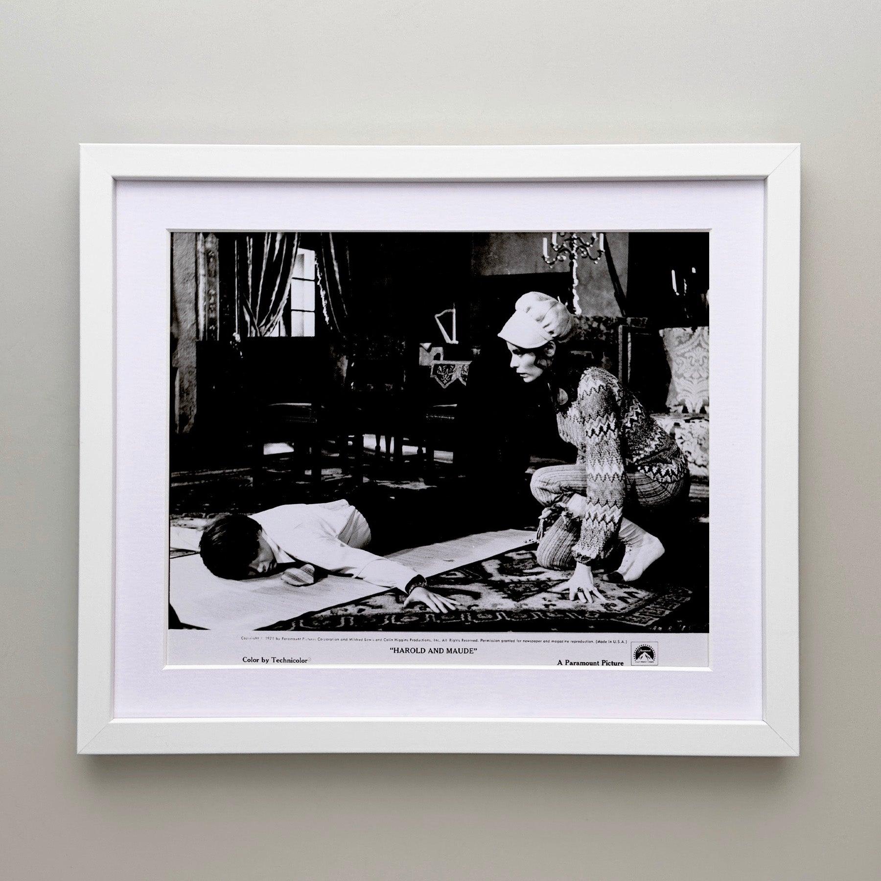 Harold und Maude (1971) Presse-Werbebild - gerahmt (amerikanisch) im Angebot
